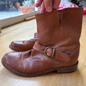Fiorentini + Baker Motto Boots - Caramel Colored